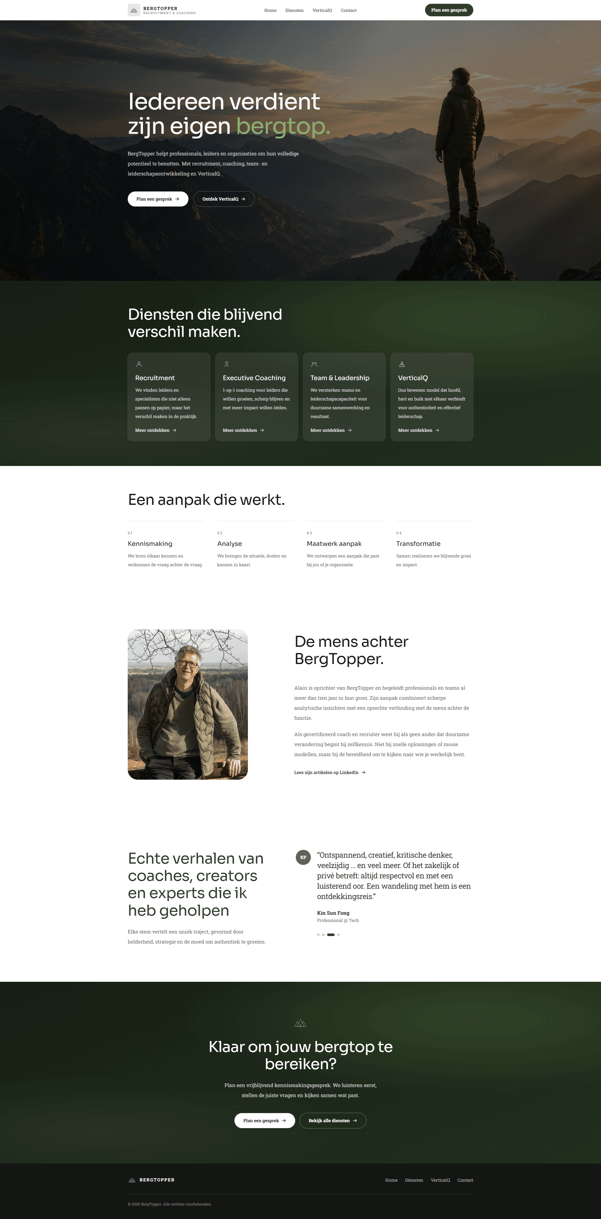 BergTopper website